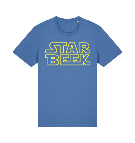 Bright Blue Printed T-shirt Front