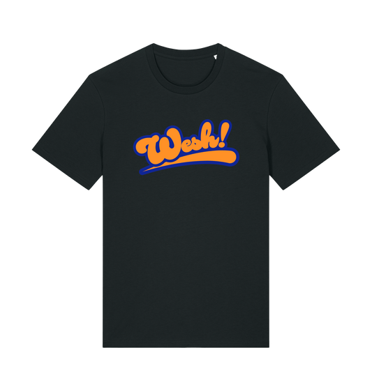Black Printed T-shirt Front