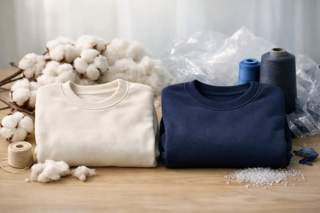 Organic Cotton Sweatshirts vs Synthetics