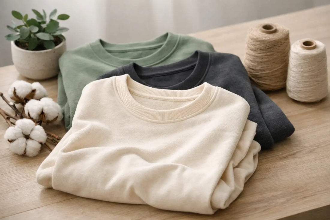 Organic Sweatshirts With Proper Character