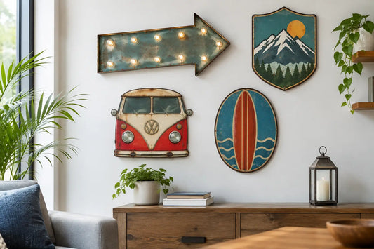 How to Decorate with Novelty Signs at Home