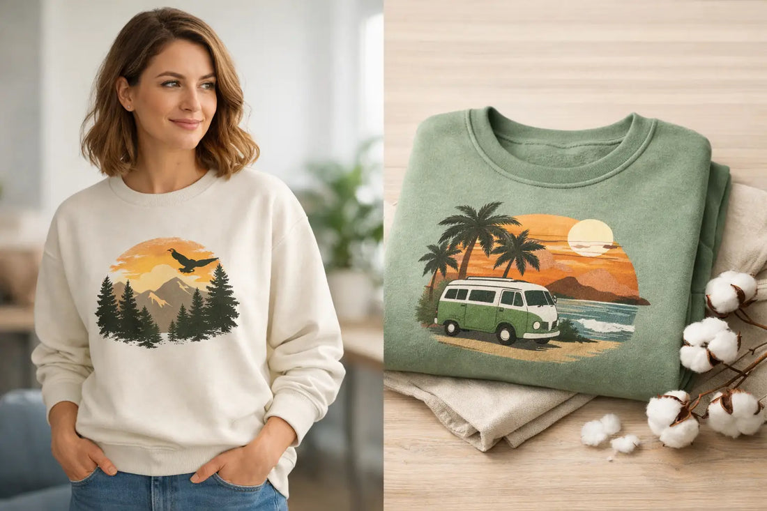 Why Organic Cotton Graphic Sweatshirts Work