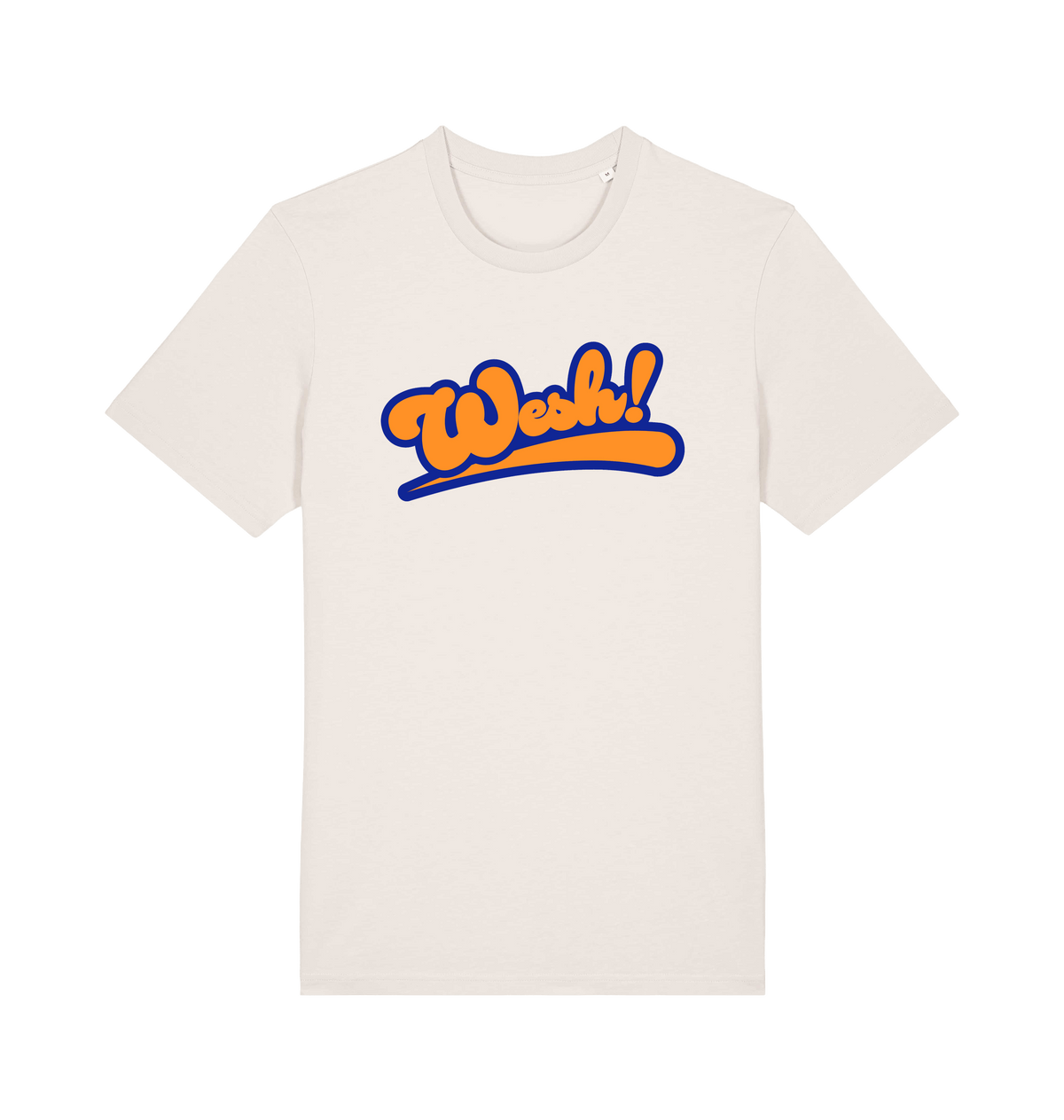 Vintage White Printed T-shirt Front