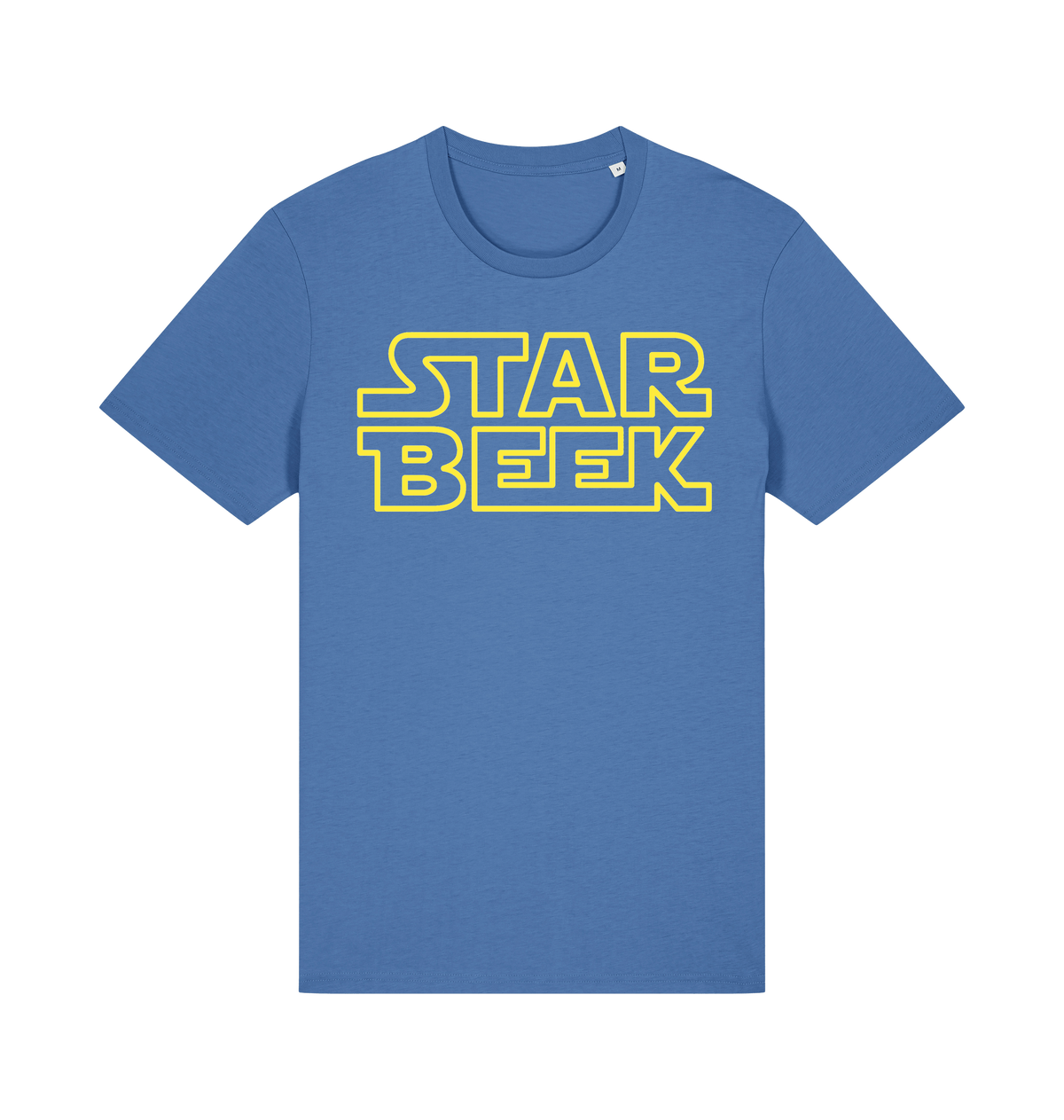 Bright Blue Printed T-shirt Front