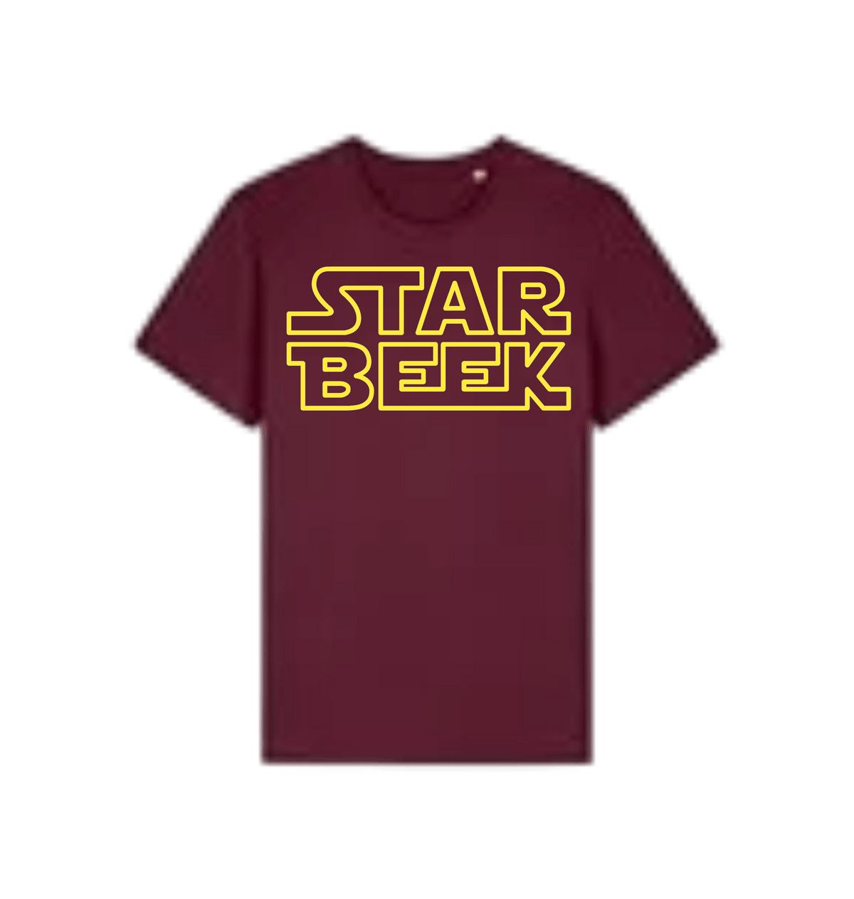 Deep Plum Printed T-shirt Front