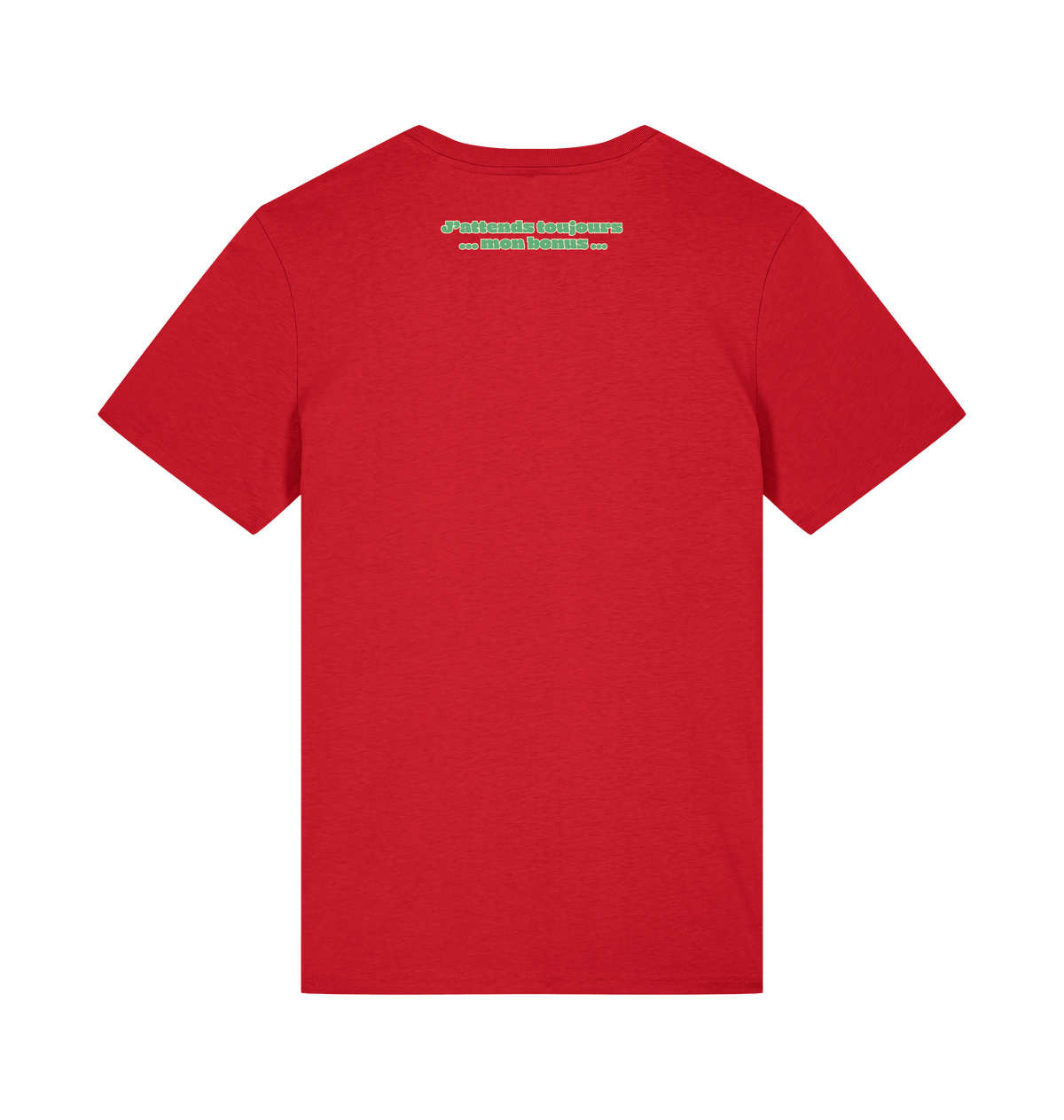 Red Printed T-shirt Back