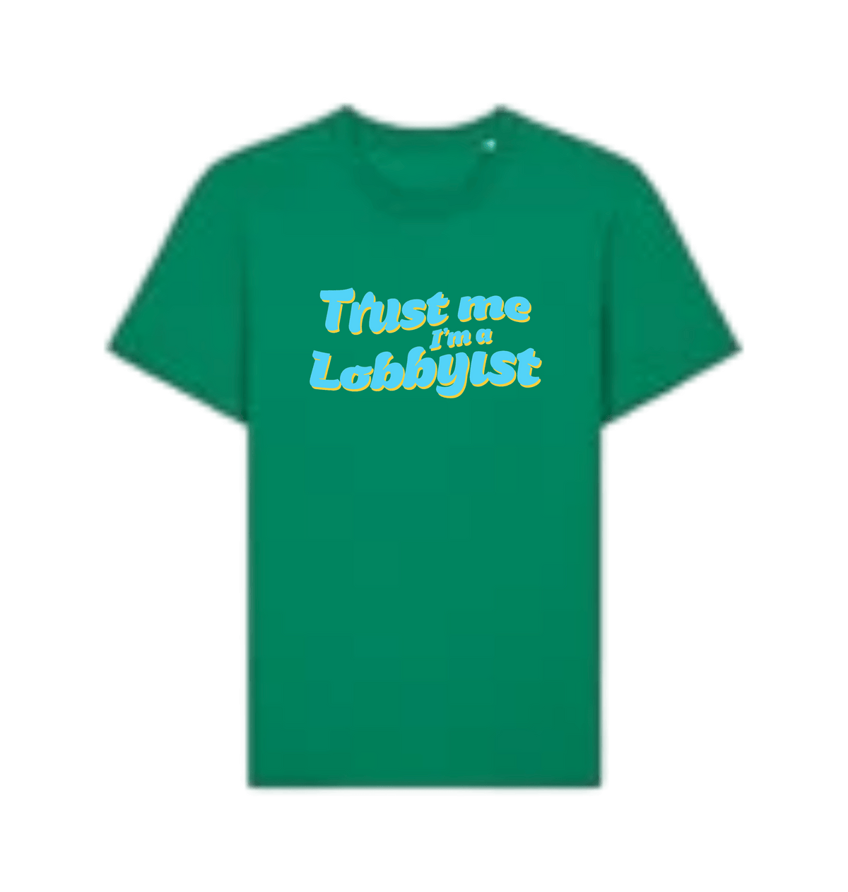 Verdant Green Printed T-shirt Front