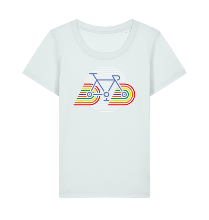 Blue Ice Printed T-shirt Front