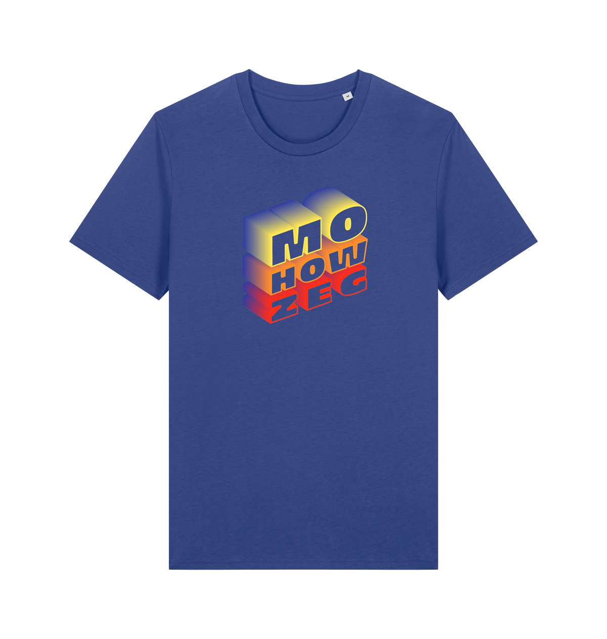 Mo how zeg West-Flemish slang t-shirt in Dusk, organic cotton