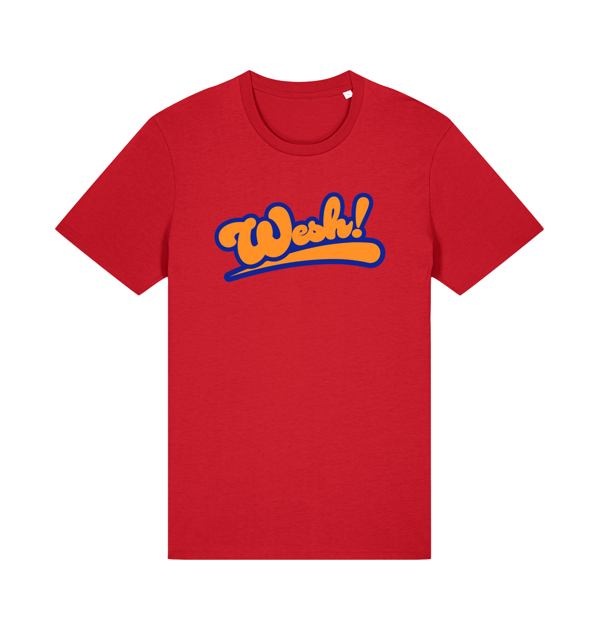 Red Printed T-shirt Front