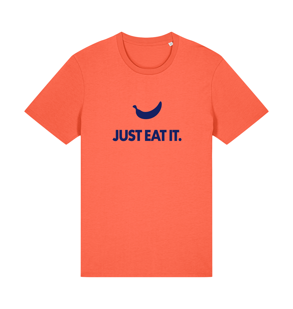 Just eat it banana graphic t-shirt in Fiesta, organic cotton