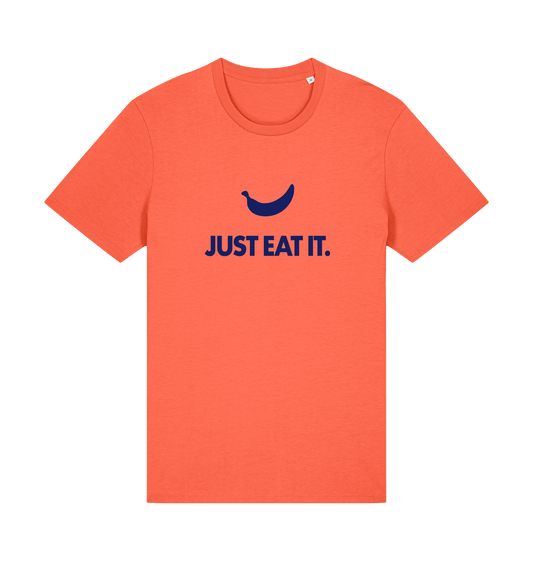 Just eat it banana graphic t-shirt in Fiesta, organic cotton