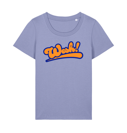 Violet Printed T-shirt Front