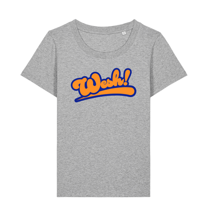 Heather Grey Printed T-shirt Front