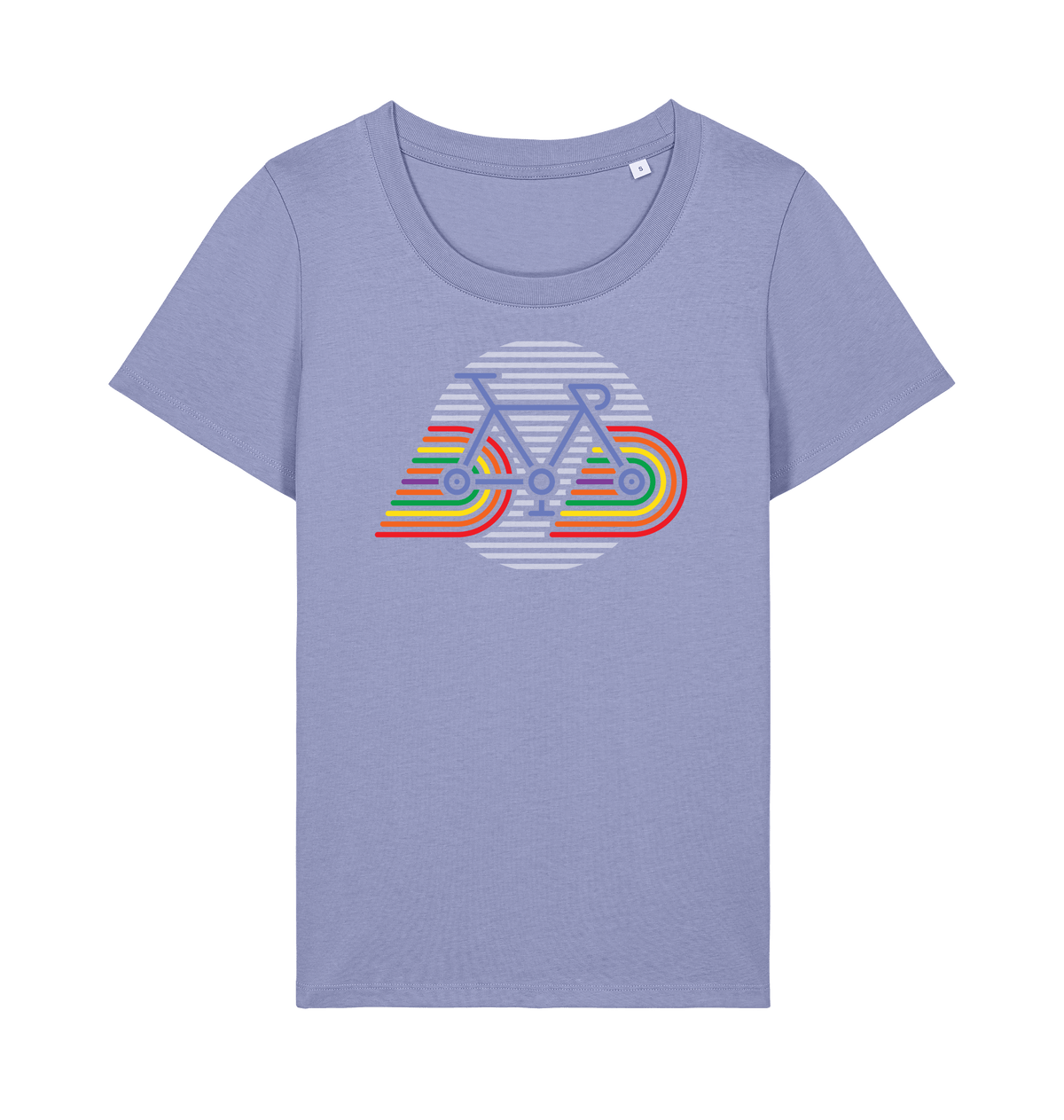 Violet Printed T-shirt Front