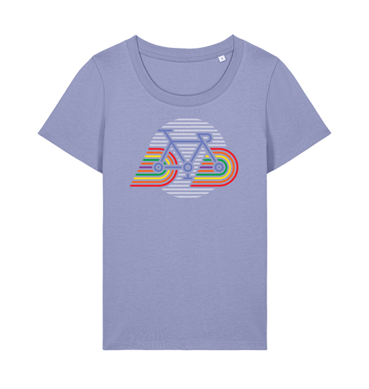 Violet Printed T-shirt Front