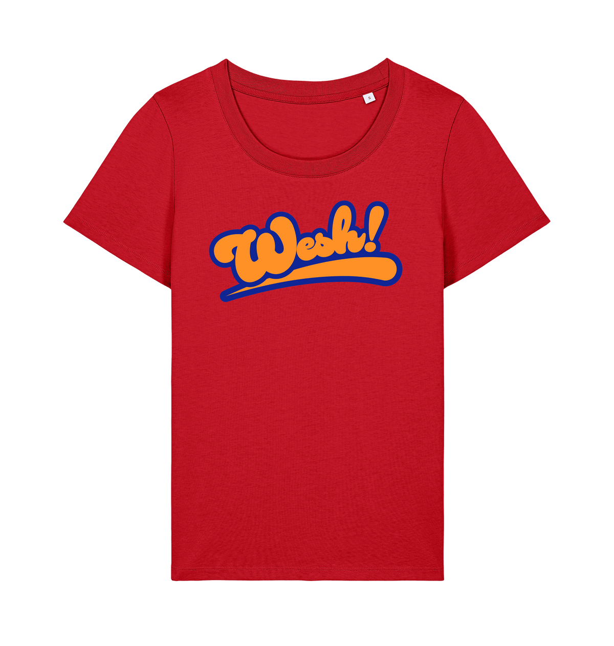 Red Printed T-shirt Front