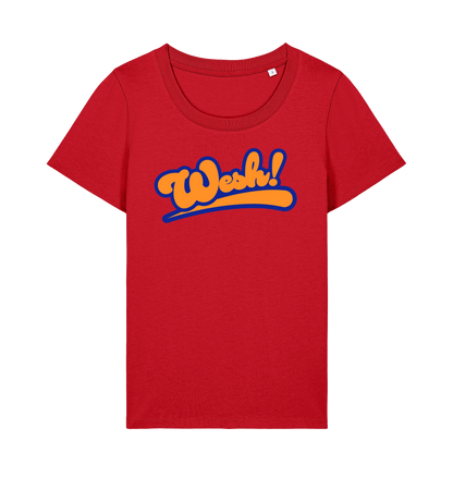 Red Printed T-shirt Front