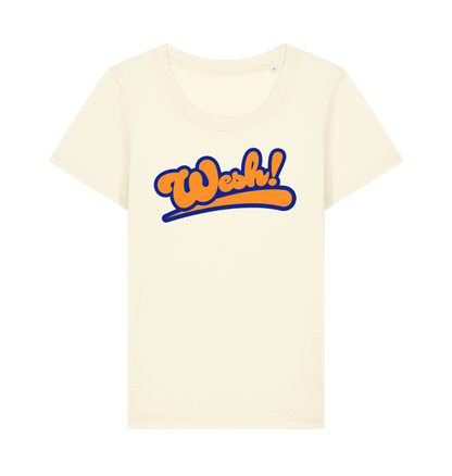 Cream Printed T-shirt Front