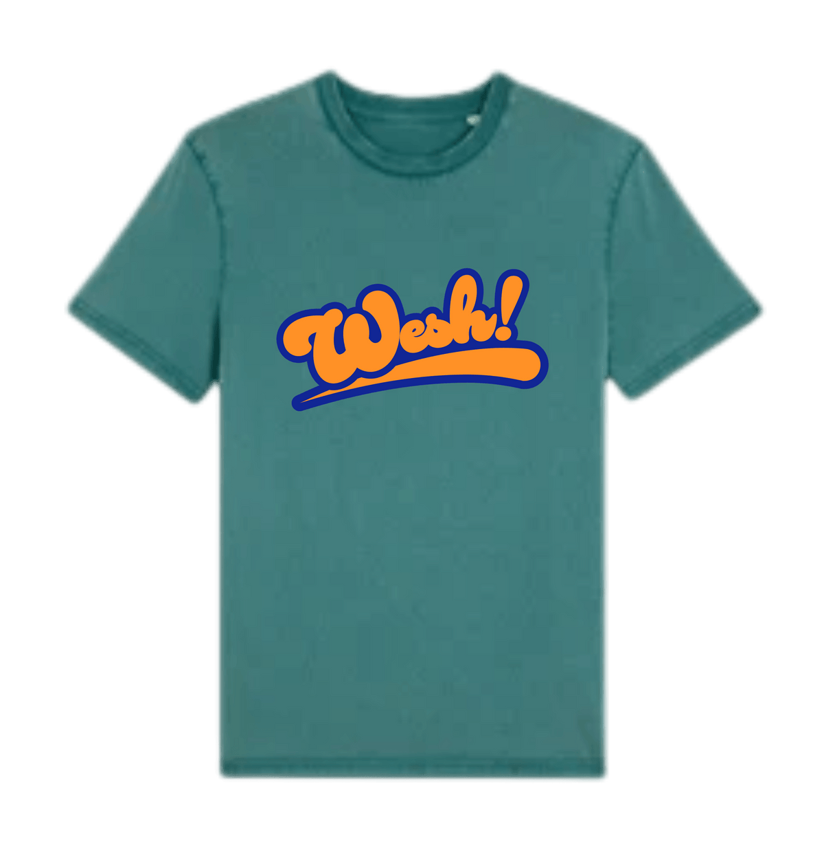Garment Dyed Hydro Printed T-shirt Front