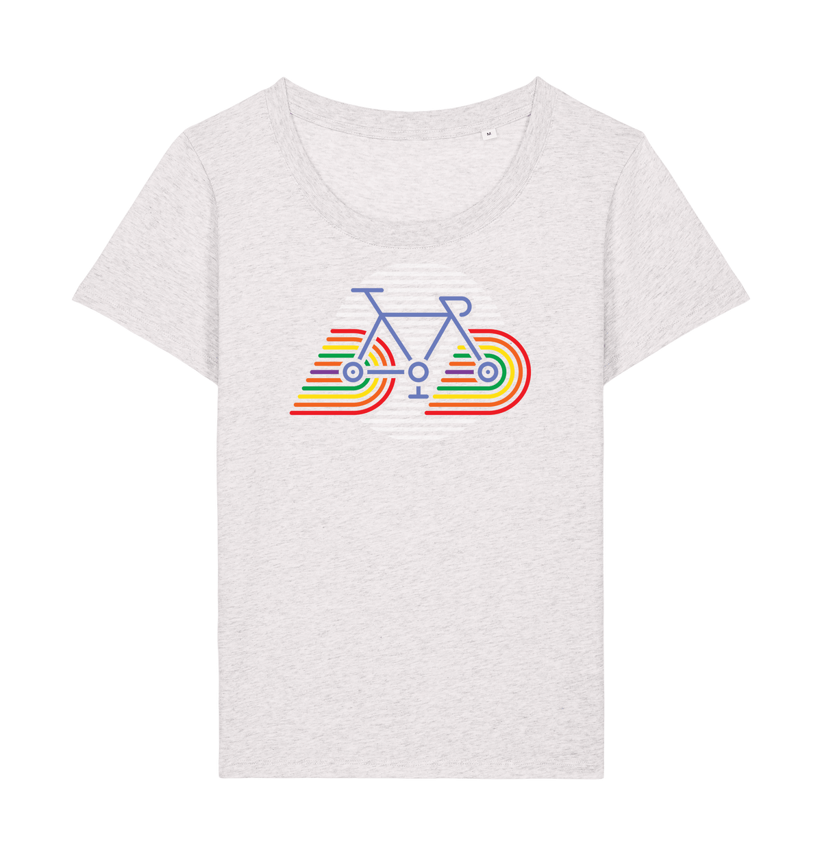 Cool Heather Grey Printed T-shirt Front
