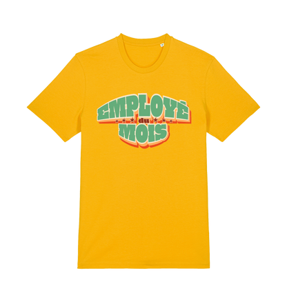 “Employé du mois” T-shirt, Spectra Yellow, voorkant