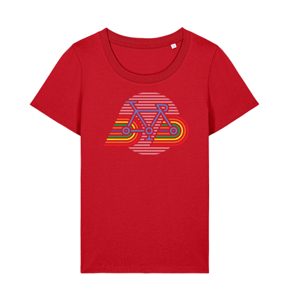 Red Printed T-shirt Front