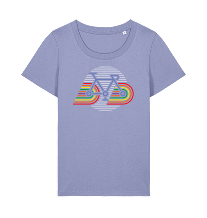 Violet Printed T-shirt Front