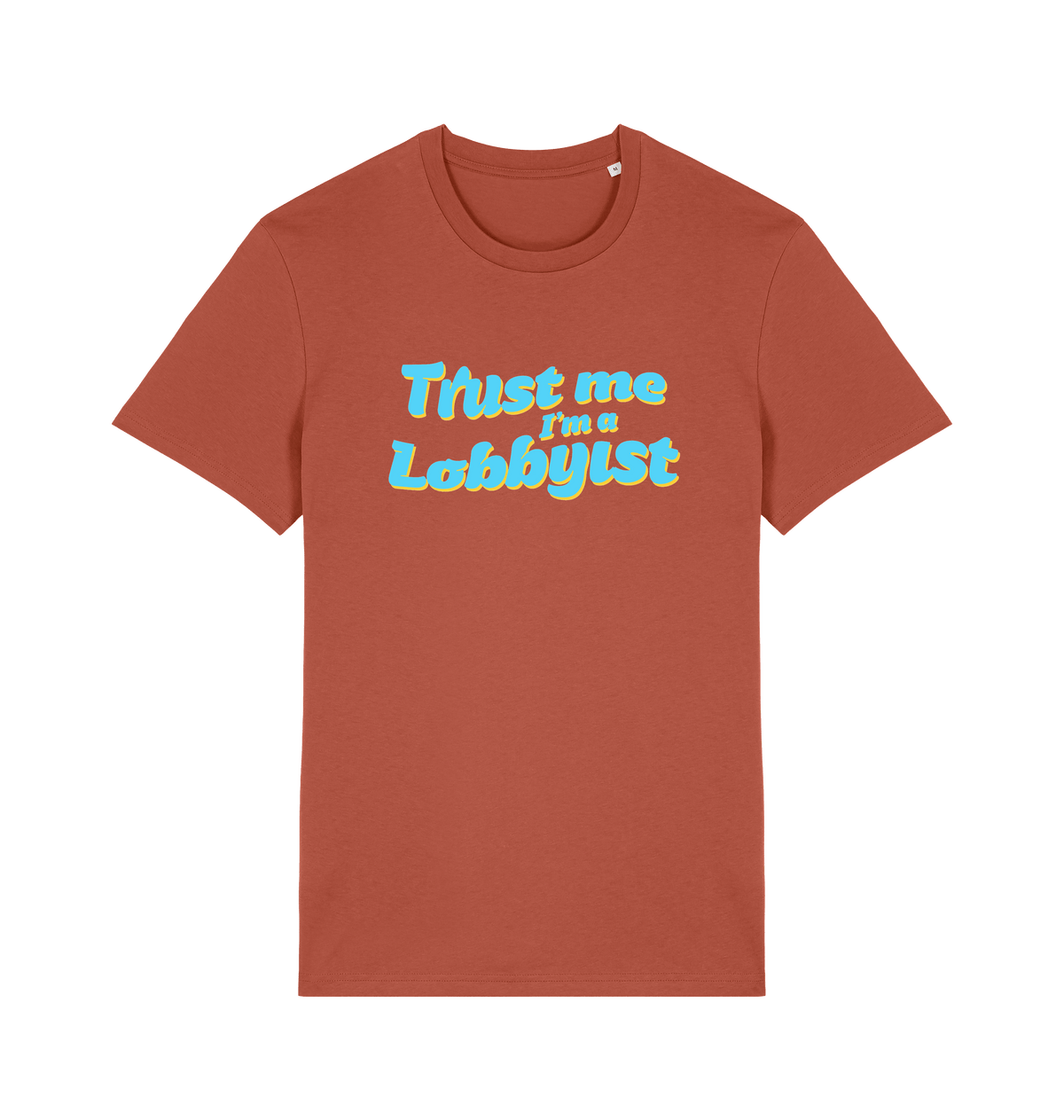 Heritage Brown Printed T-shirt Front