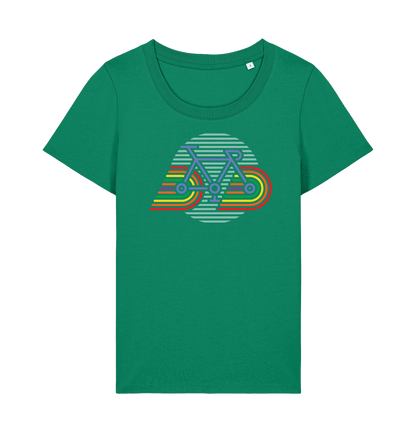 Verdant Green Printed T-shirt Front