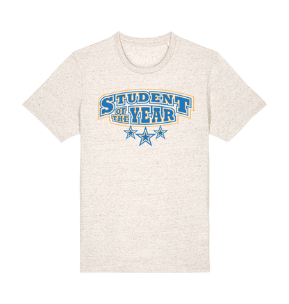 Student of the Year unisex t-shirt in Eco Heather, front