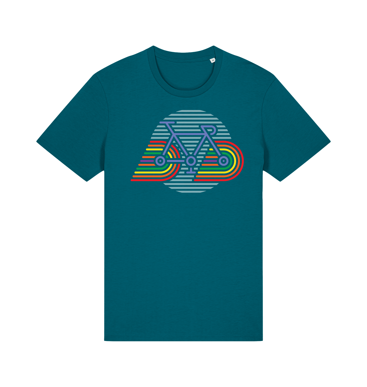 Ocean Depth Printed T-shirt Front