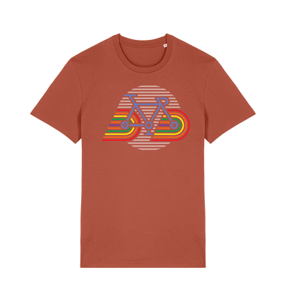 Heritage Brown Printed T-shirt Front