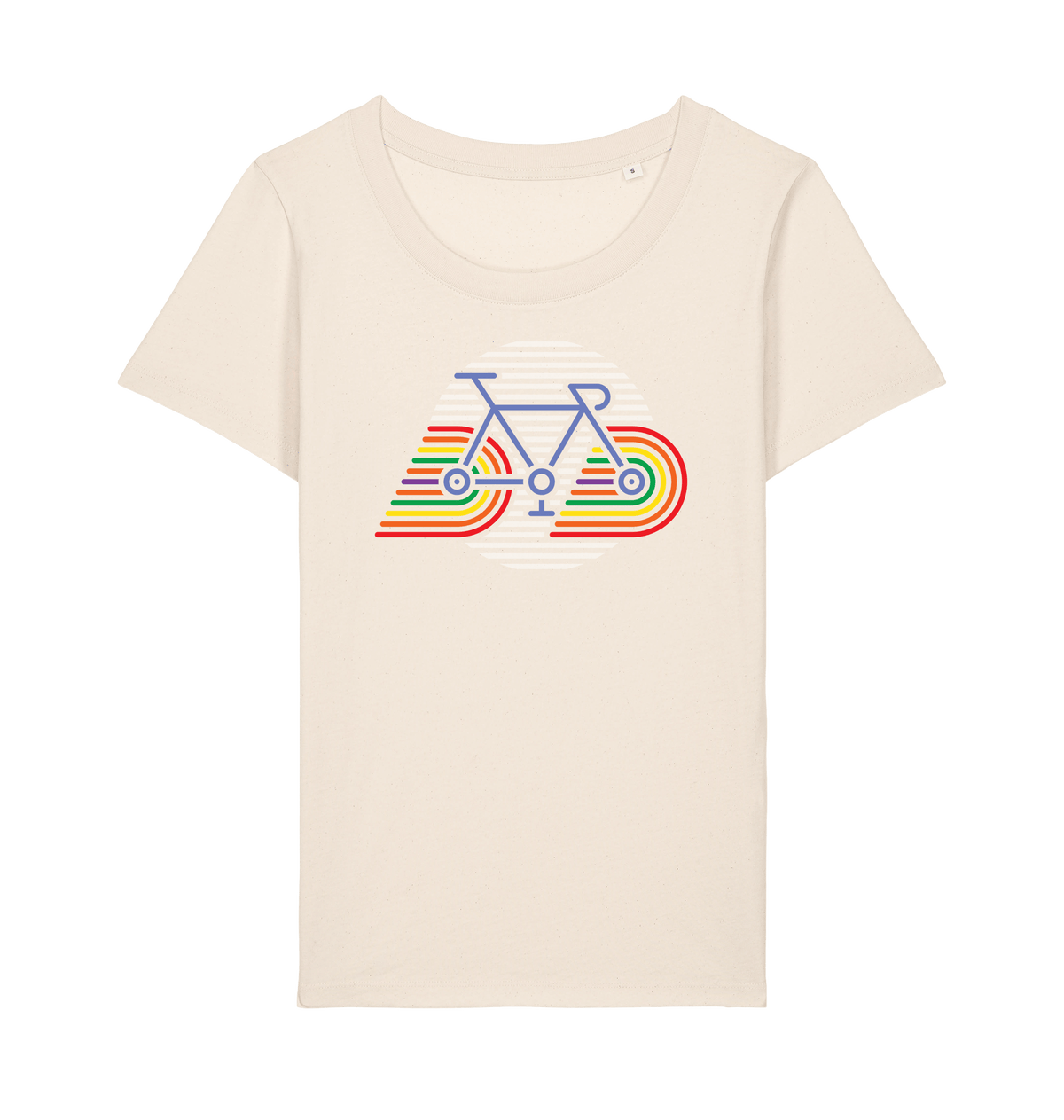Natural Raw Printed T-shirt Front