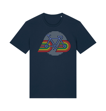 French Navy Printed T-shirt Front