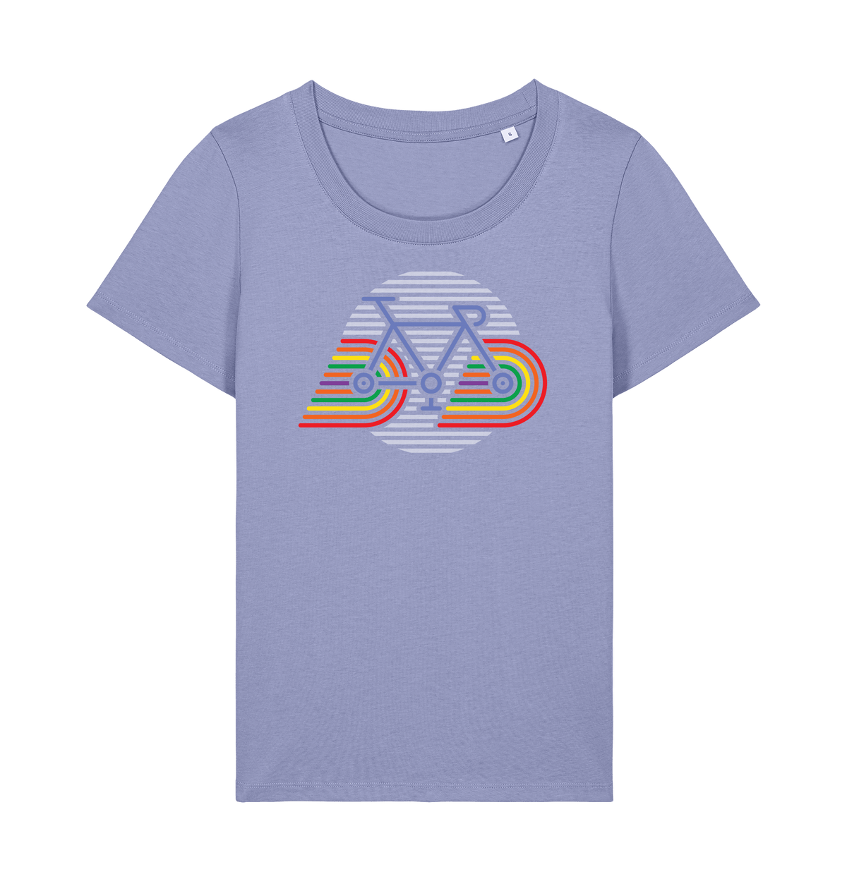 Violet Printed T-shirt Front