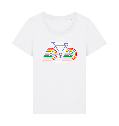 White Printed T-shirt Front