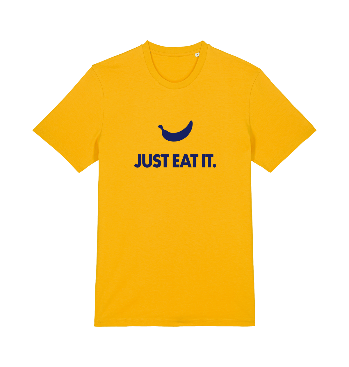 Just eat it banana graphic t-shirt in Spectra Yellow, organic cotton