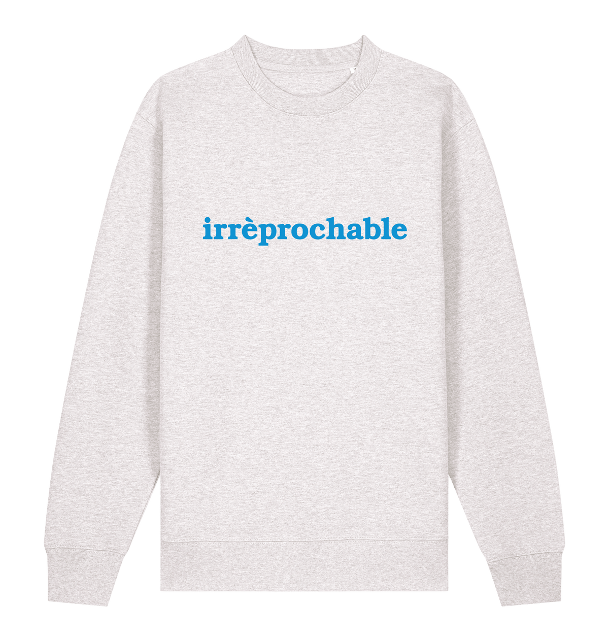 Cool Heather Grey Printed Sweater Front