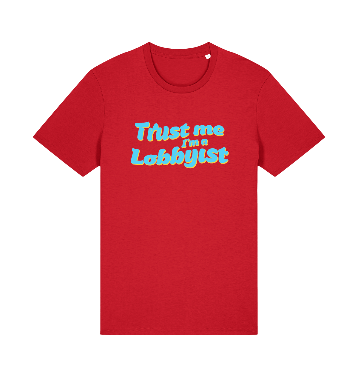 Red Printed T-shirt Front