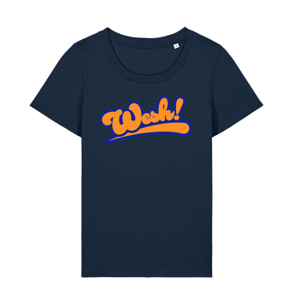 French Navy Printed T-shirt Front