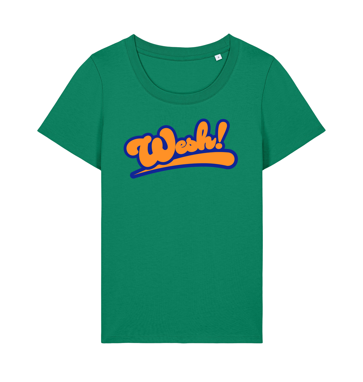 Verdant Green Printed T-shirt Front