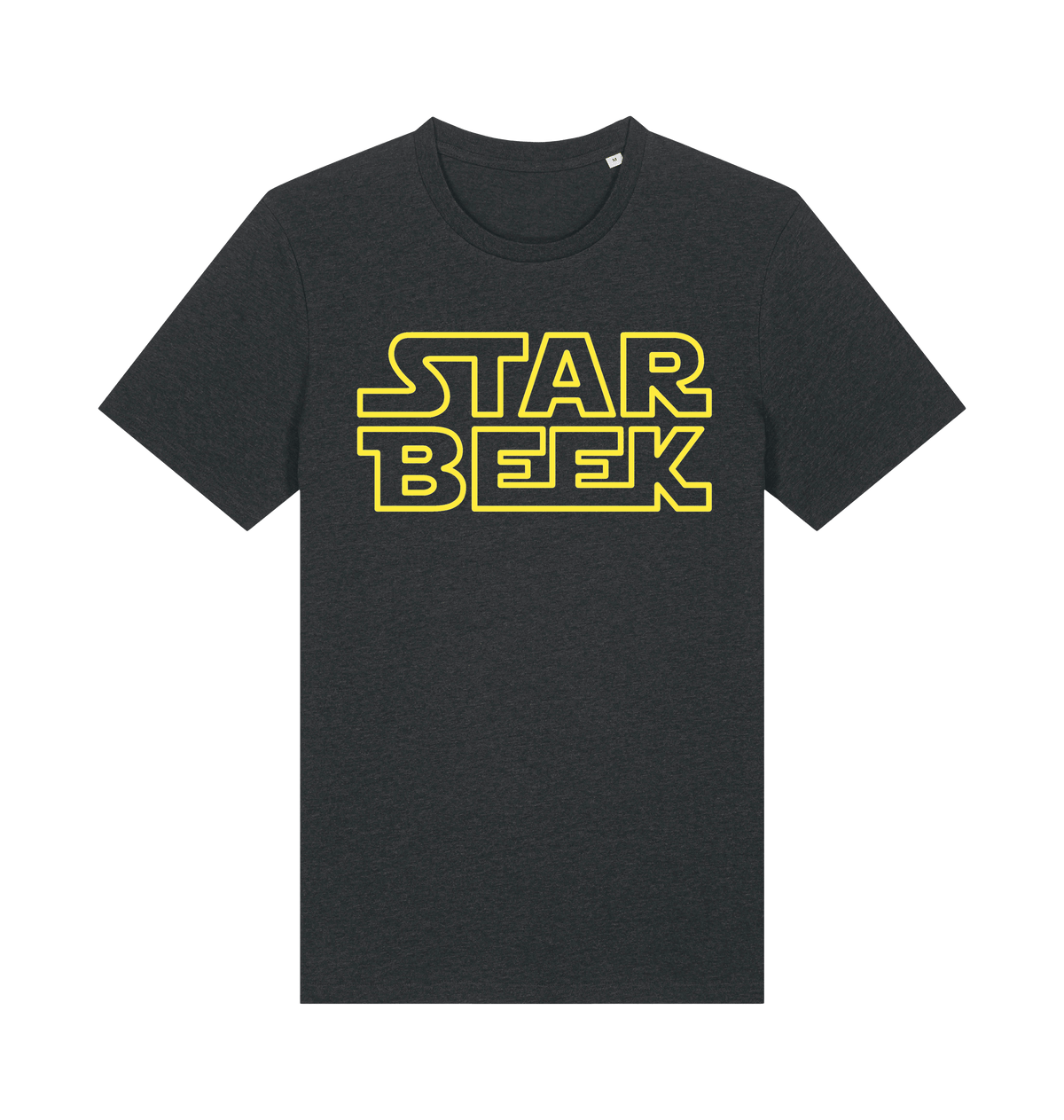 Dark Heather Grey Printed T-shirt Front