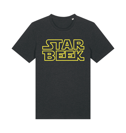 Dark Heather Grey Printed T-shirt Front