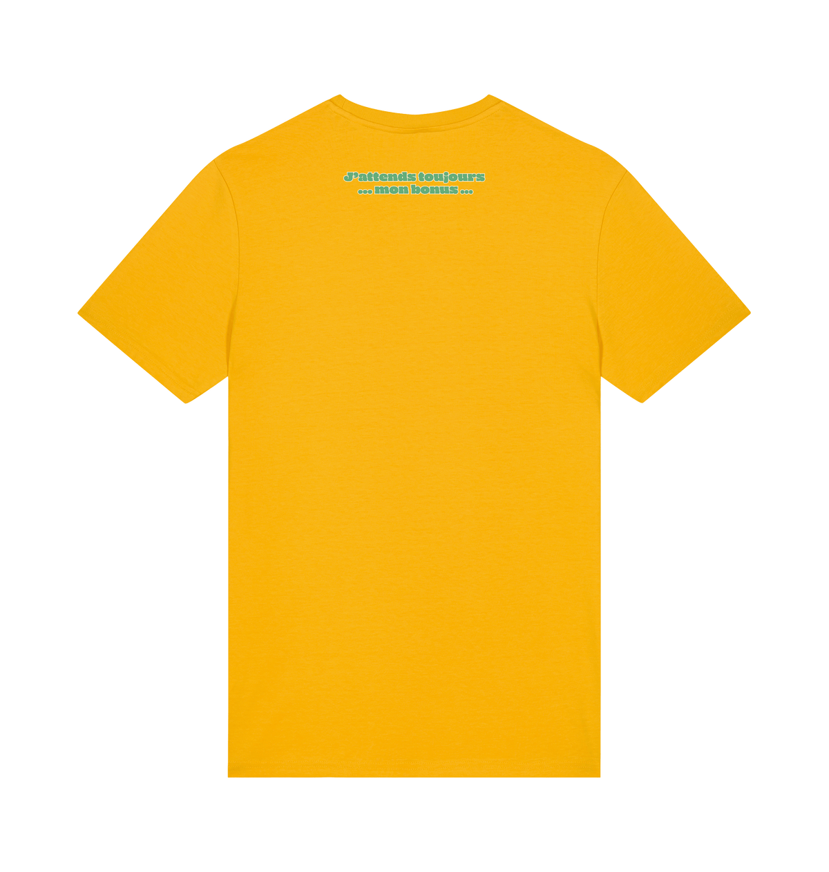 Spectra Yellow Printed T-shirt Back