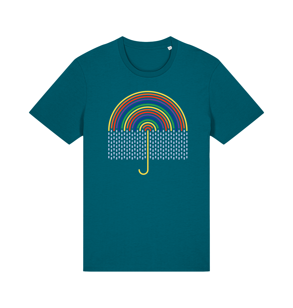 Ocean Depth Printed T-shirt Front