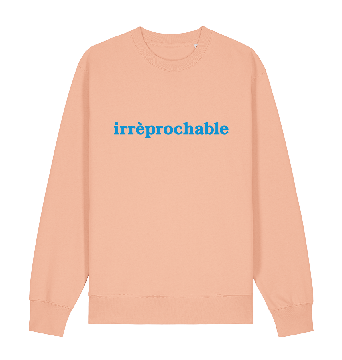 Fraiche Peche Printed Sweater Front