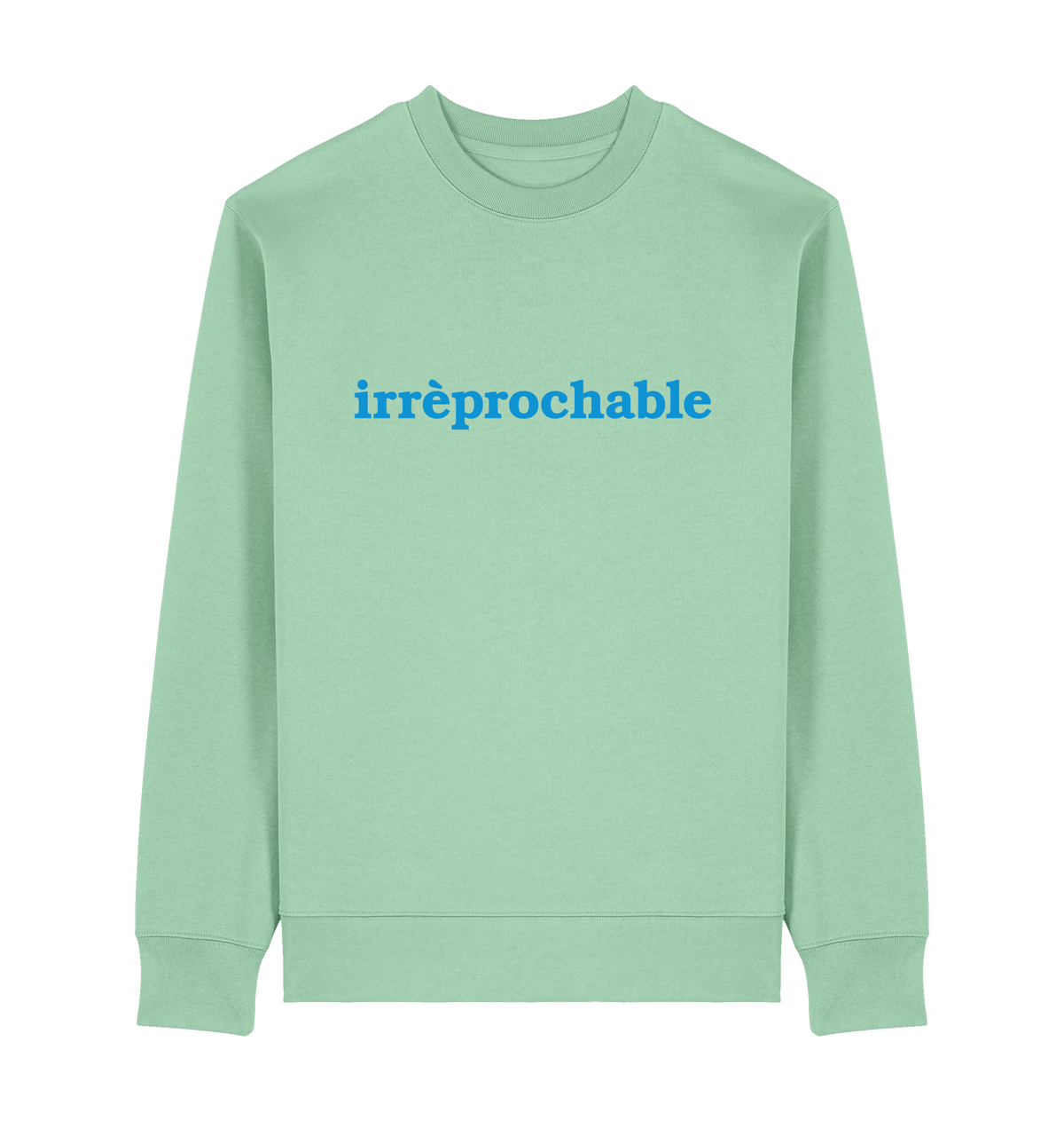 Misty Jade Printed Sweater Front