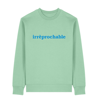 Misty Jade Printed Sweater Front